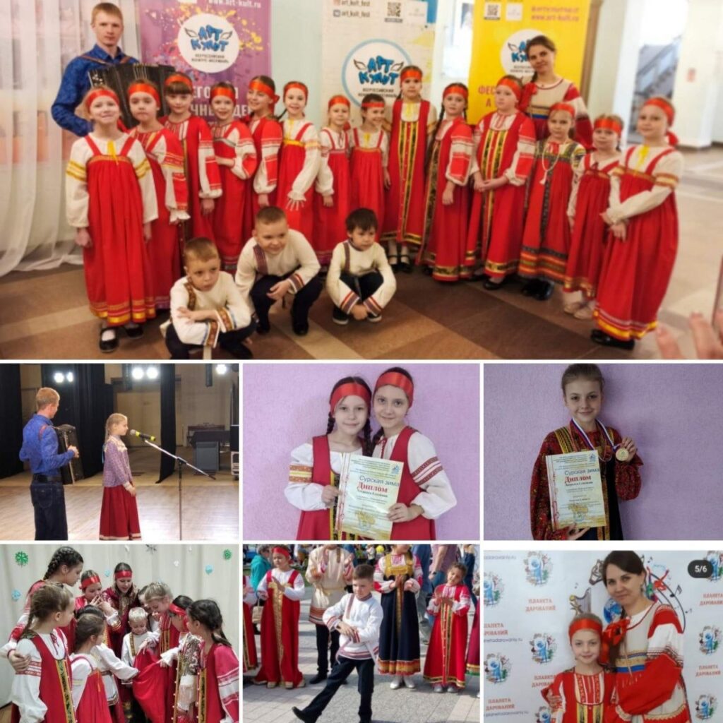Приглашаем детей от 6 до 12 лет в фольклорный ансамбль «Зёрнышко»