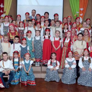 Отчетный концерт "Народного (образцового) коллектива" фольклорного ансамбля "Зернышко"