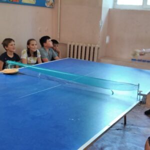 Соревнования по настольному теннису