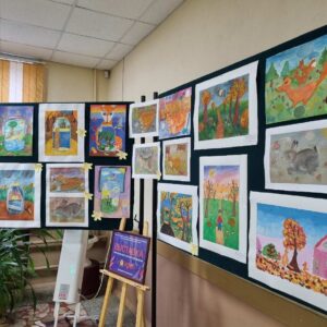 Выставка творческих работ «Осень глазами детей» Выставка творческих работ «Осень глазами детей»
