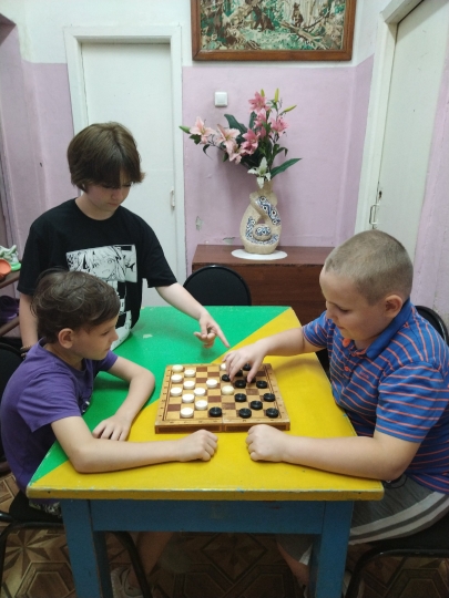 Соревнования по шашкам в детском объединении «Аленький цветочек»
