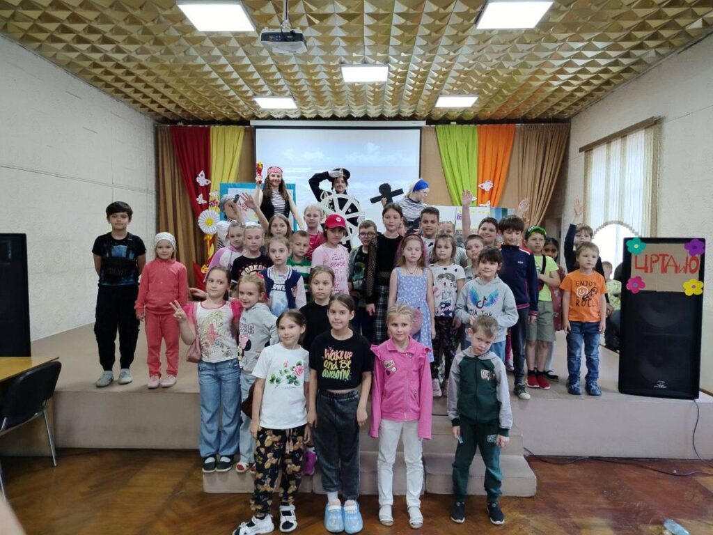 Открытие летней досуговой площадки