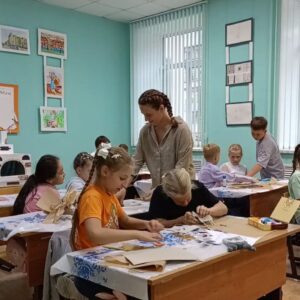Первое занятие в театре кукол "ТИМ"