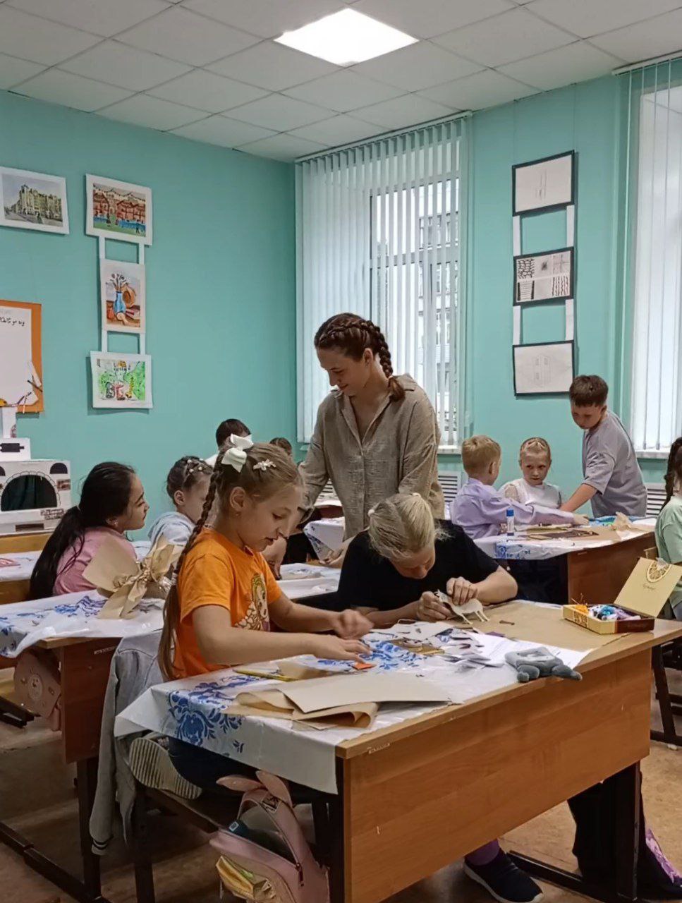 Первое занятие в театре кукол «ТИМ»
