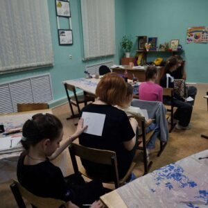 Занятия в детском объединении "Палитра творчества"