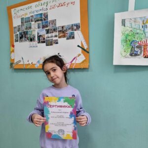 Результаты учащихся детского объединения «Палитра творчества» на выставке-конкурсе детского изобразительного творчества «Наш дом — Земля»
