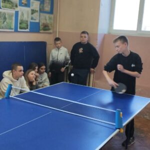 Турнир по настольному теннису в подростковом клубе «Ровесник»