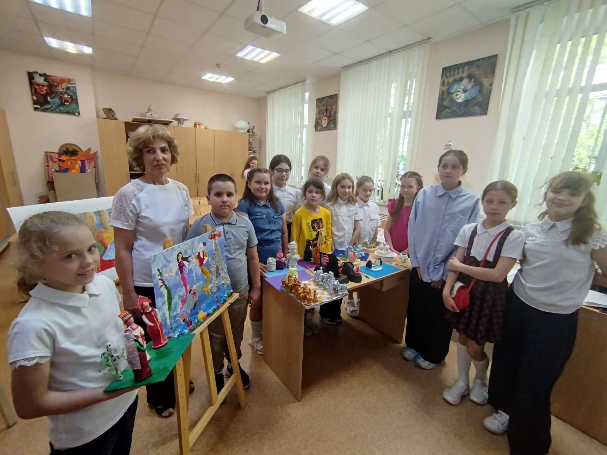 В детском объединении «Охра» подведены итоги обучения по программе «Art- развитие»