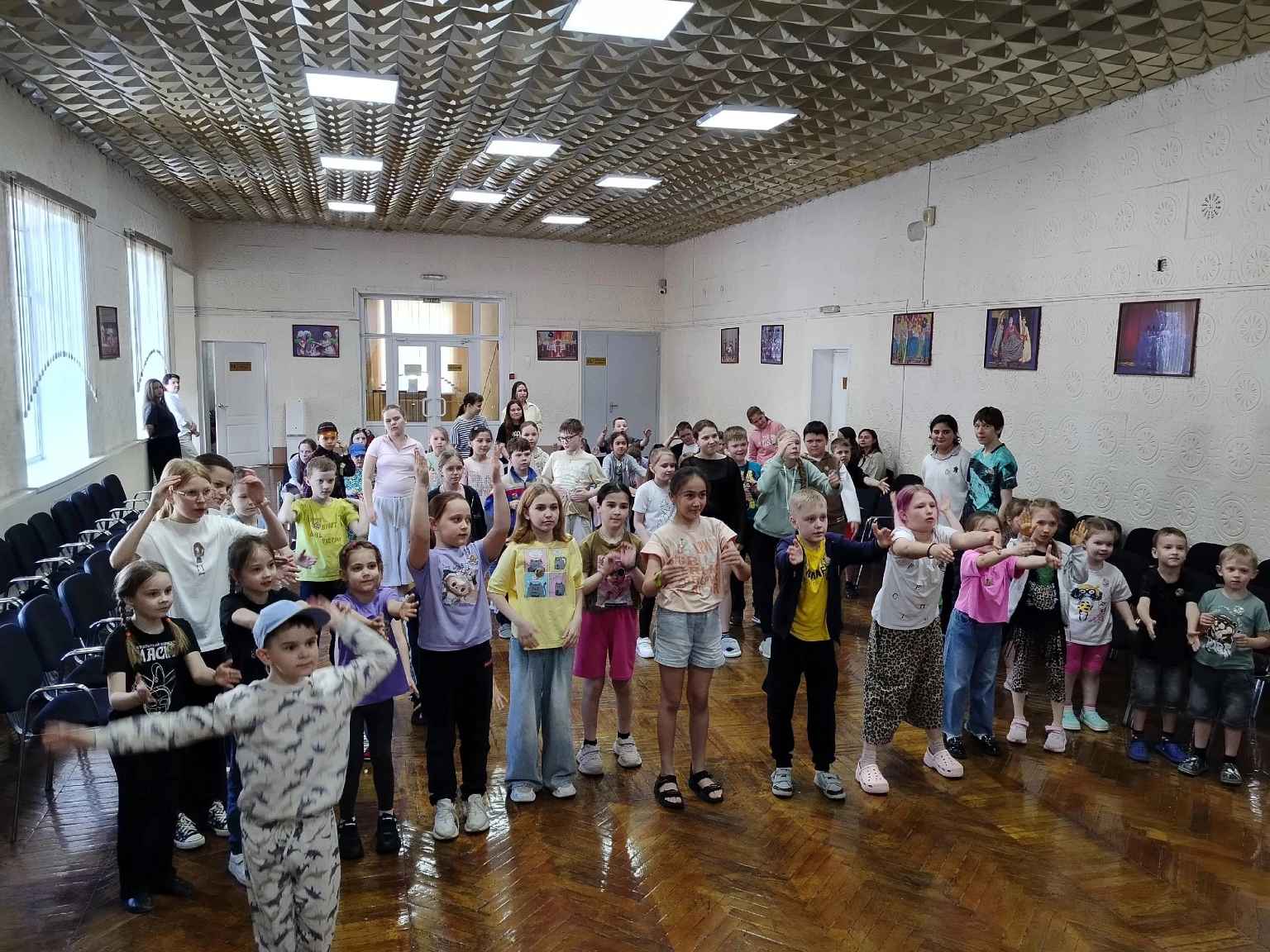 Второй день летней досуговой площадки «Вместе по России»